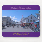 Muismatten "het eiland zonder auto's" (Voorkant)