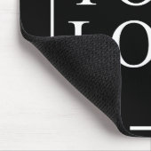 Muismatten Mat Computer Gaming Aangepaste ADD LOGO (Hoek)