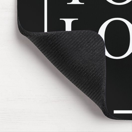 Muismatten Mat Computer Gaming Aangepaste ADD LOGO (Hoek)