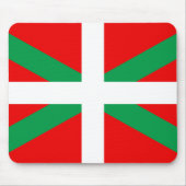 Muismatten met Drapeau Basque "Ikkurina" (Voorkant)