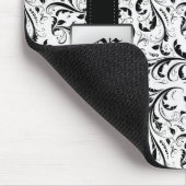 Muismatten van Elegant DamaskMonogram (Hoek)