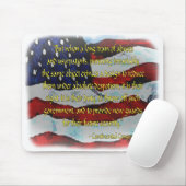 Muismatten van patriot: Onafhankelijkheid (Met muis)