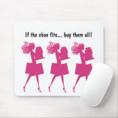 Muismatten van roze meisje (Met muis)