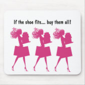 Muismatten van roze meisje (Voorkant)