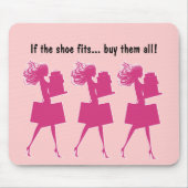 Muismatten van roze meisje (Voorkant)