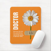 Muismatten voor het glimlachen van Daisy Gift voor (Met muis)