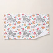 Muismoeder, baby's, bloesems Moederdag Bad Handdoek (Handdoek)