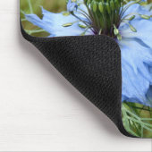Muismuis met kornbloem muismat (Hoek)