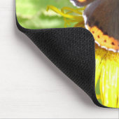 Muismuis met vlindermuis muismat (Hoek)