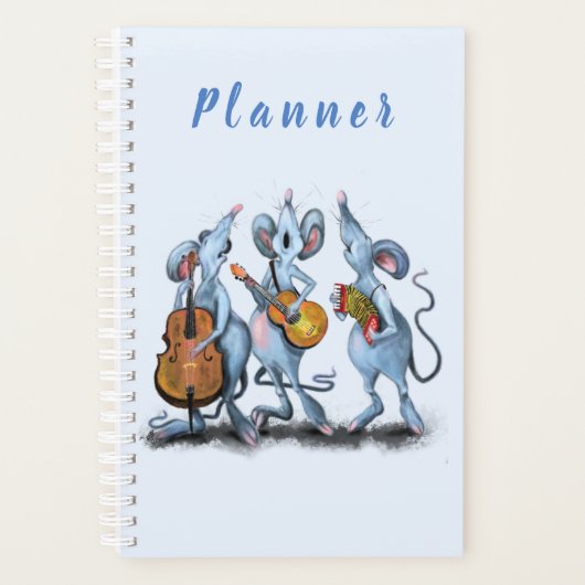Muismuziekband Funny Planner (Voorkant)