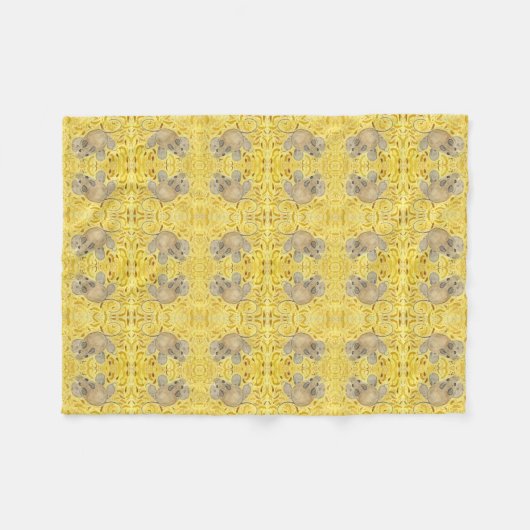 Muisnest Fleece Deken (Voorkant (Horizontaal))