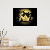 Muisoog uitzicht poster (Keuken)