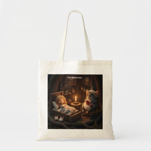 Muisoppas Tote Bag (Voorkant)