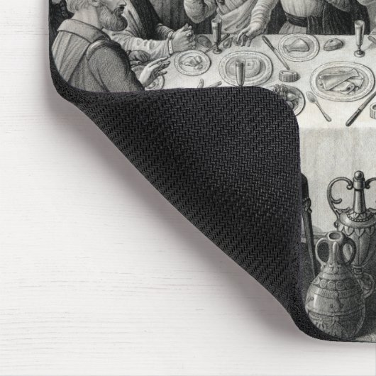 Muispad "Het Laatste Avondmaal" Muismat (Hoek)