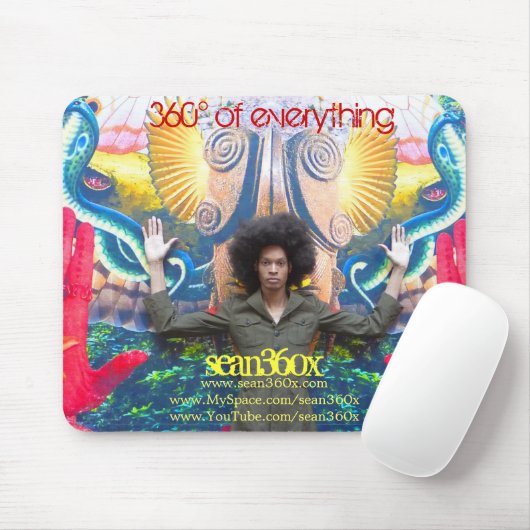 MuisPAD sean360x All-Seeing 360° Muismat (Met muis)