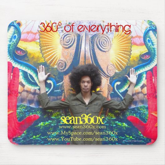 MuisPAD sean360x All-Seeing 360° Muismat (Voorkant)