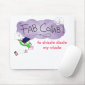 muispad voor fab collab muismat (Met muis)