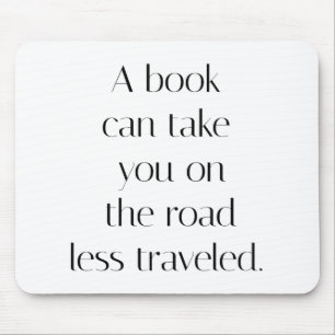 Muispad 'Weg Minder Bereisd' Muismat