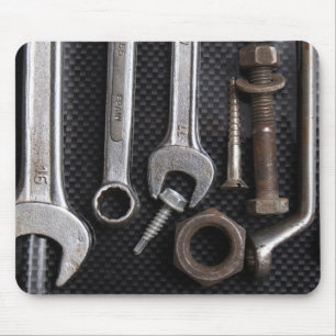 MuisPad: werktuigbank Muismat