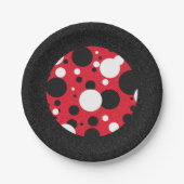 Muispartij de heer & mevrouw Celebration Shower Pa Papieren Bordje (Voorkant)