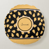 Muispatroon Rond Kussen (Voorkant)