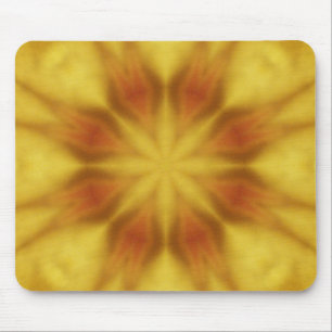 Muisplaat Abstract Oranje Kscope Personaliseer het Muismat