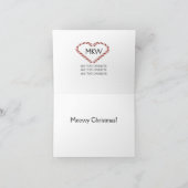 Muispoes Kitte Kerstmis Kaart (Binnen)