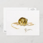 Muispostkaart Briefkaart (Voorkant / Achterkant)