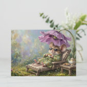 Muisschermen Bedankkaart (Staand voorkant)