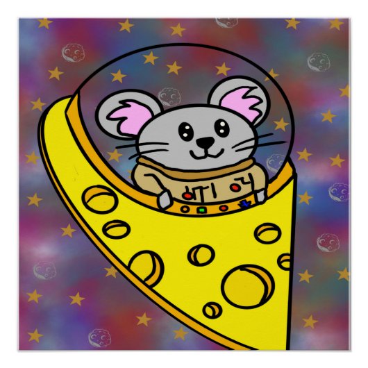 muisschip perfect poster (Voorkant)