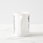 Muisschool Porselein Kop (Achterkant)