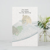 Muisschuiver Briefpapier (Staand voorkant)