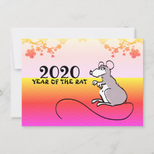 Muisstrips Lunar Rat Nieuwjaar 2020 Lente FC