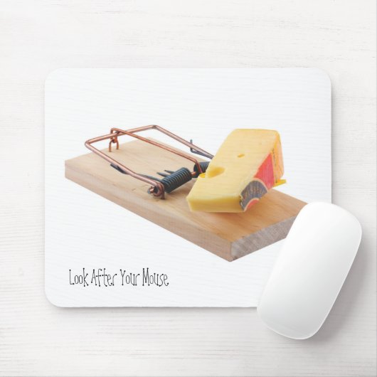 Muisval en -kaas muismat (Met muis)