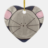 Muisversiering Keramisch Ornament (Voorkant)