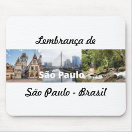 Muisvloer aandenken aan São Paulo Brazilië Muismat