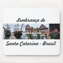Muisvloer herinnering aan Santa Catarina Brazilië