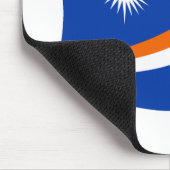 Muisvloer met vlag van Marshalleilanden Muismat (Hoek)