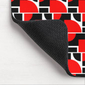 Muisvloer Rood Patroon AAA Muismat (Hoek)