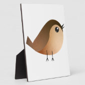 Muisvogel Cartoon Fotoplaat (Zijkant)