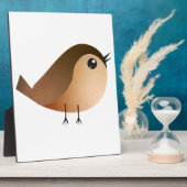Muisvogel Cartoon Fotoplaat (Zijkant)