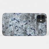 Muito rústico fungo prateado sujo de carbono Case-Mate iPhone case (Achterkant (horizontaal))