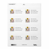 Muizen 3e verjaardag T-shirts en geschenken Etiket (Full Sheet)