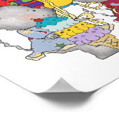 Muizen 3e verjaardag T-shirts en geschenken Poster (Hoek)