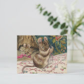 Muizen aan het werk - Beatrix Potter Briefkaart (Staand voorkant)