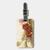 muizen bagagelabel (Voorkant verticaal)