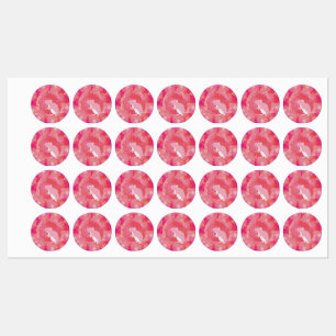 Muizen bloem des levens labels