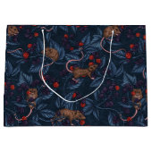 Muizen en bramen op de marine groot cadeauzakje (Voorkant)