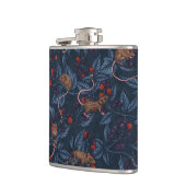 Muizen en bramen op de marine heupfles (Links)