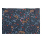 Muizen en bramen op de marine kussensloop (Achterkant-Rechts)